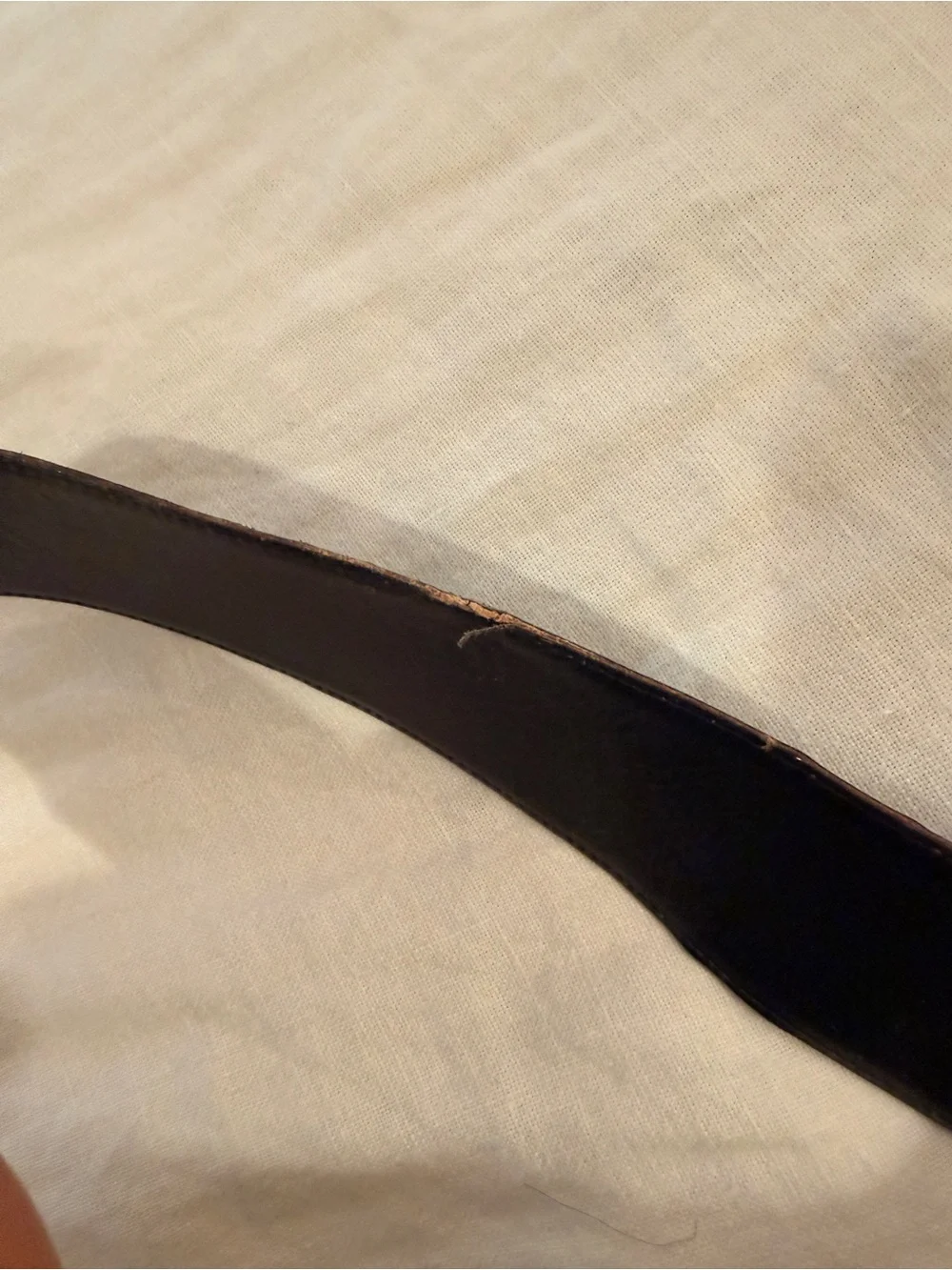 Vintage 90s Gucci belt black 32”